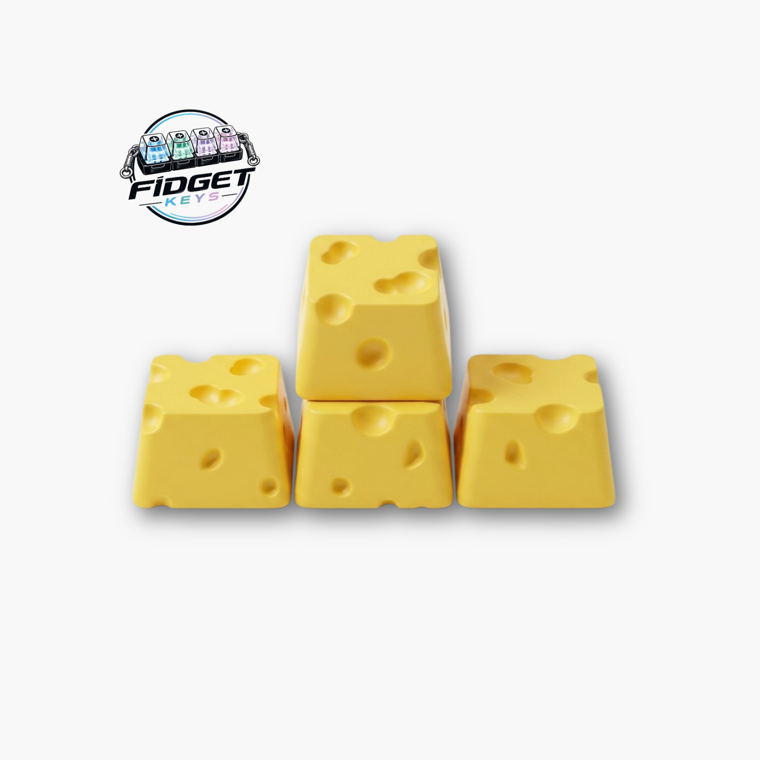 Cheese Key Caps