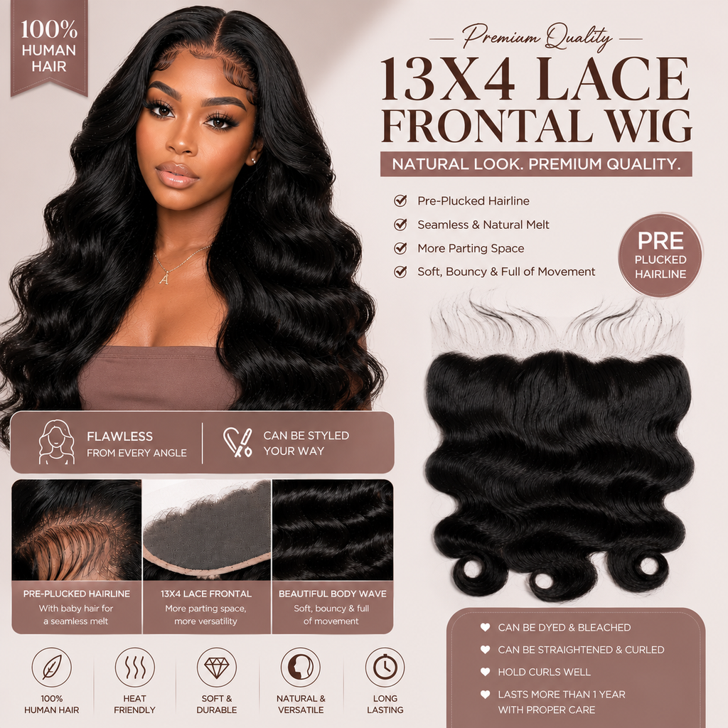 13x4 Body Wavy Lace Frontal